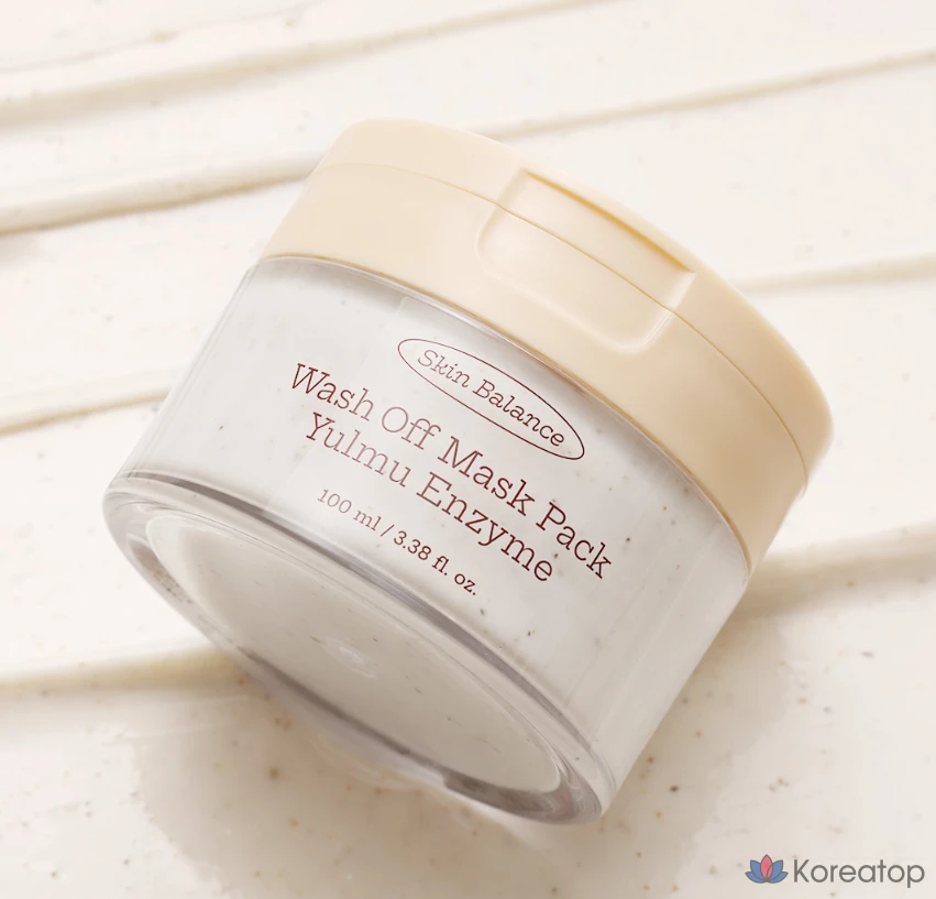 Смываемая энзимная маска для лица Ariel Skin Balance Yulmu, 100 мл, 1 упаковка, 3 упаковки., фото 3