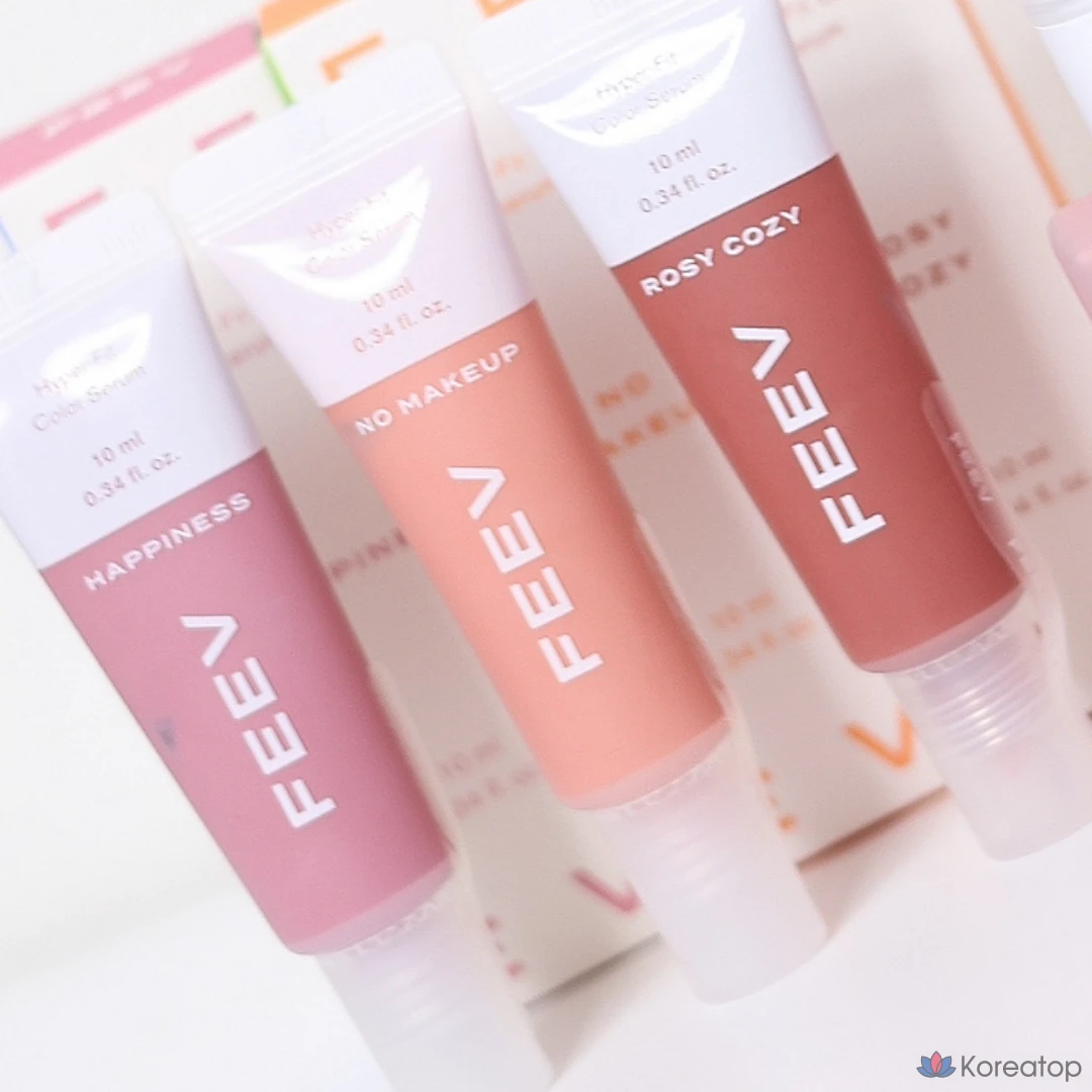 Жидкие румяна FEEV Color Serum, мини-версия, FEEV Hyper-fit, FEEV Color Serum, FEEV Blusher Liquid Blusher, 1 шт., Pink Bunny, 1 шт., фото 2