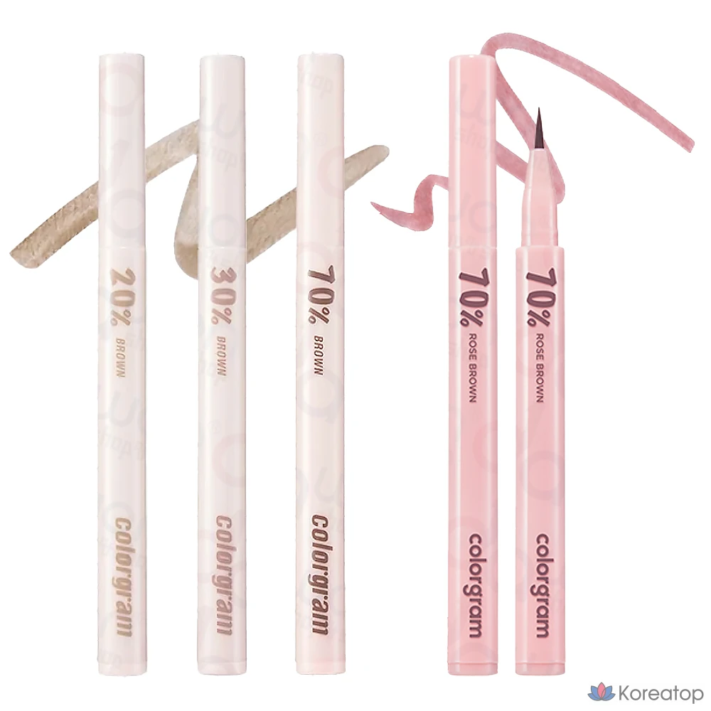 Контурный карандаш для лица Colorgram Contour Creator Liner 6 COLOR, оттенок 07 30% Rose Brown, 1 шт.