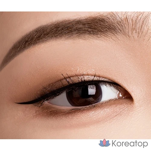 Подводка для глаз Bouquet Garni Edge Proof Pen Eyeliner, 0.6 г, темно-черная, 1 шт., фото 5