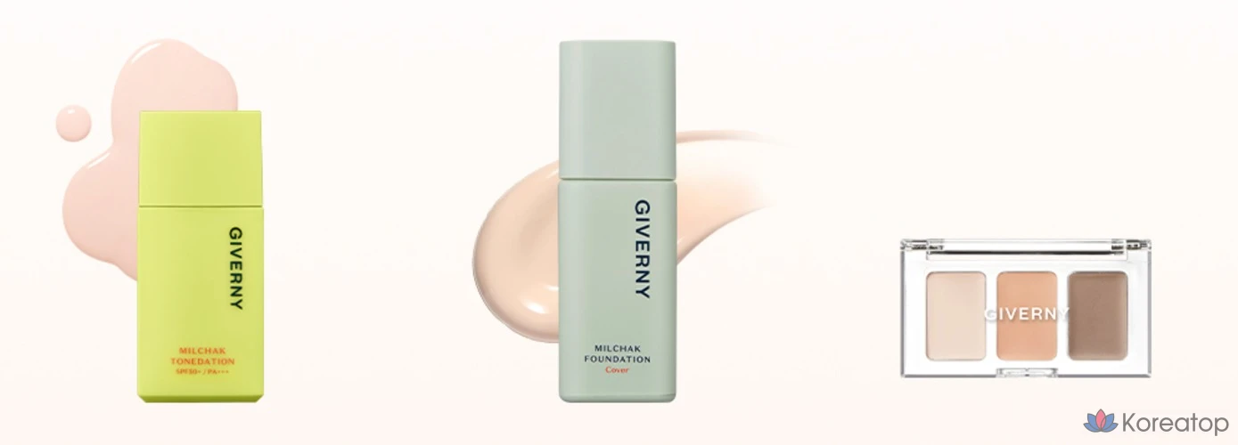 Жидкая тональная основа Giverny Close Cover, 30 мл, 1 шт., № 17, фарфоровый цвет, фото 9