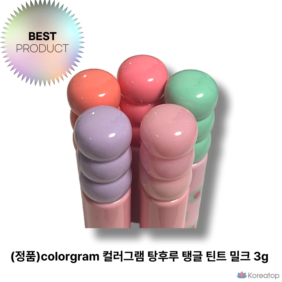 Colorgram Tanghulu Tangle Tint Milk, 3 г, увлажняющий крем для холодных и теплых тонов, 12 видов, 1 шт.