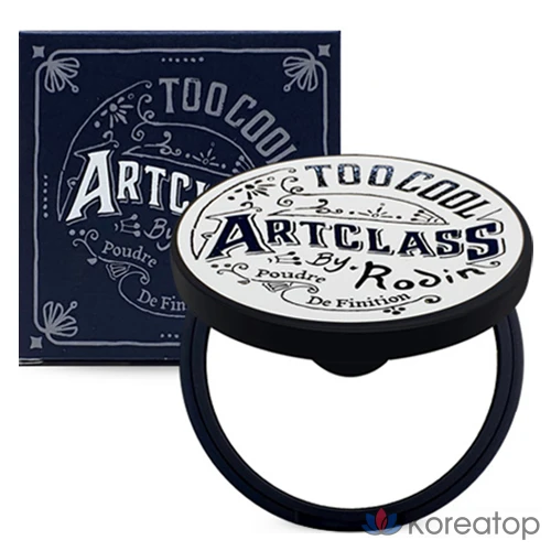 Пудра для фиксации макияжа Too Cool For School от Rodin Finish Setting Pact Powder, 1 шт.