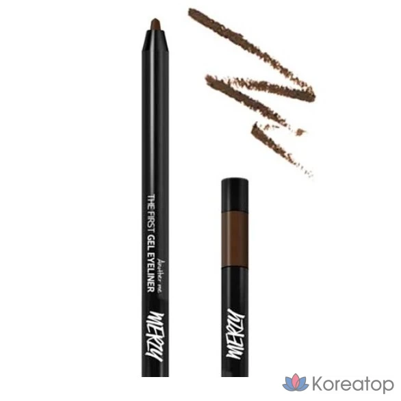 Гелевая подводка для глаз MERZY the First, 0,5 г, оттенок G2 Dutch Brown, 1 шт.