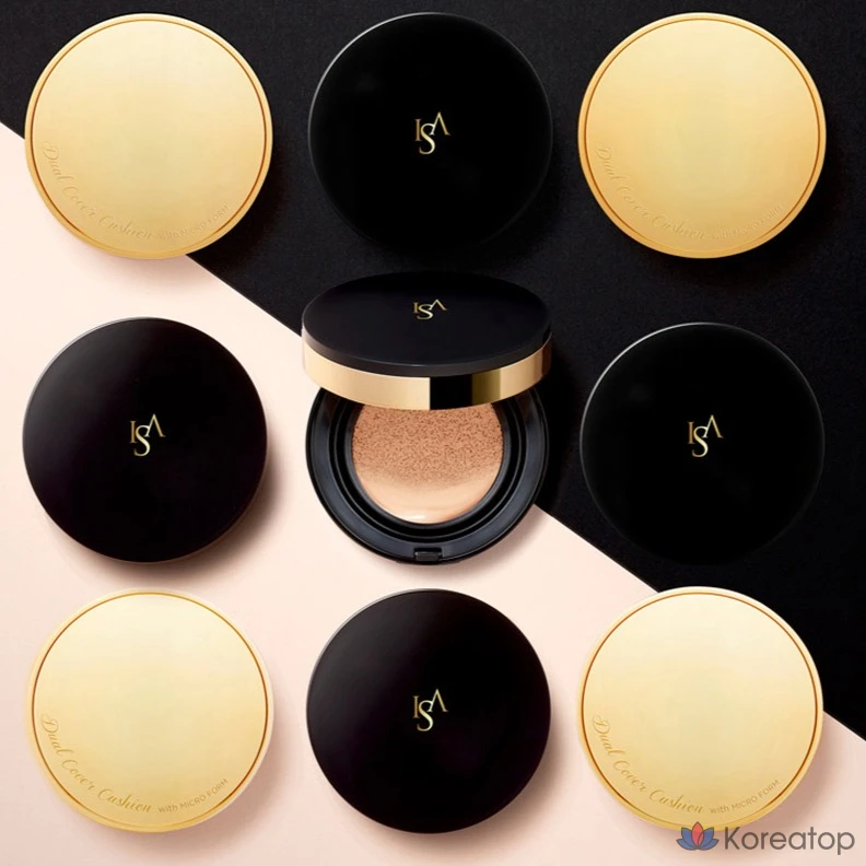 Тональный крем Isa Knox Dual Cover Cushion 15 г, № 23, натуральный бежевый, 1 шт., фото 7