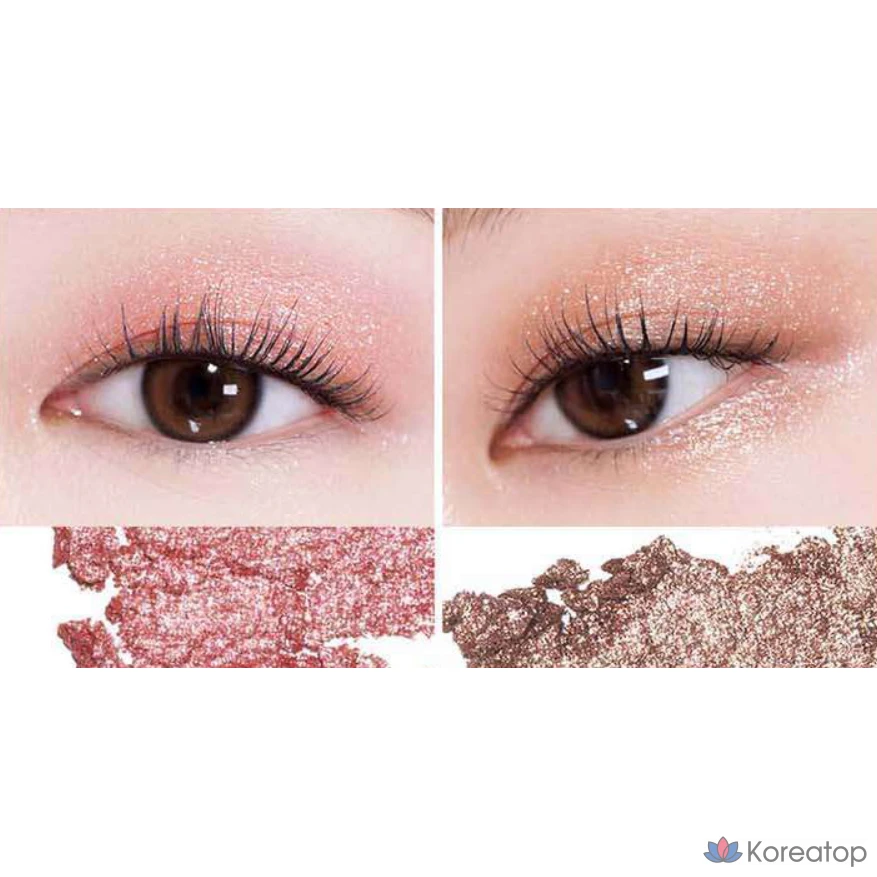 Тени для век ABOUT TONE Oh My Glitter Pop, 02 My:Fairy, 1 шт., фото 3