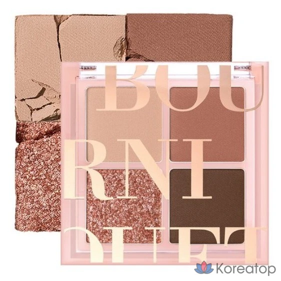 Палетка теней для век Bouquet Garni Mood Blending Eyeshadow Palette 6,9 г, 01 ROSY COZY (Rosy Cozy), 1 шт.