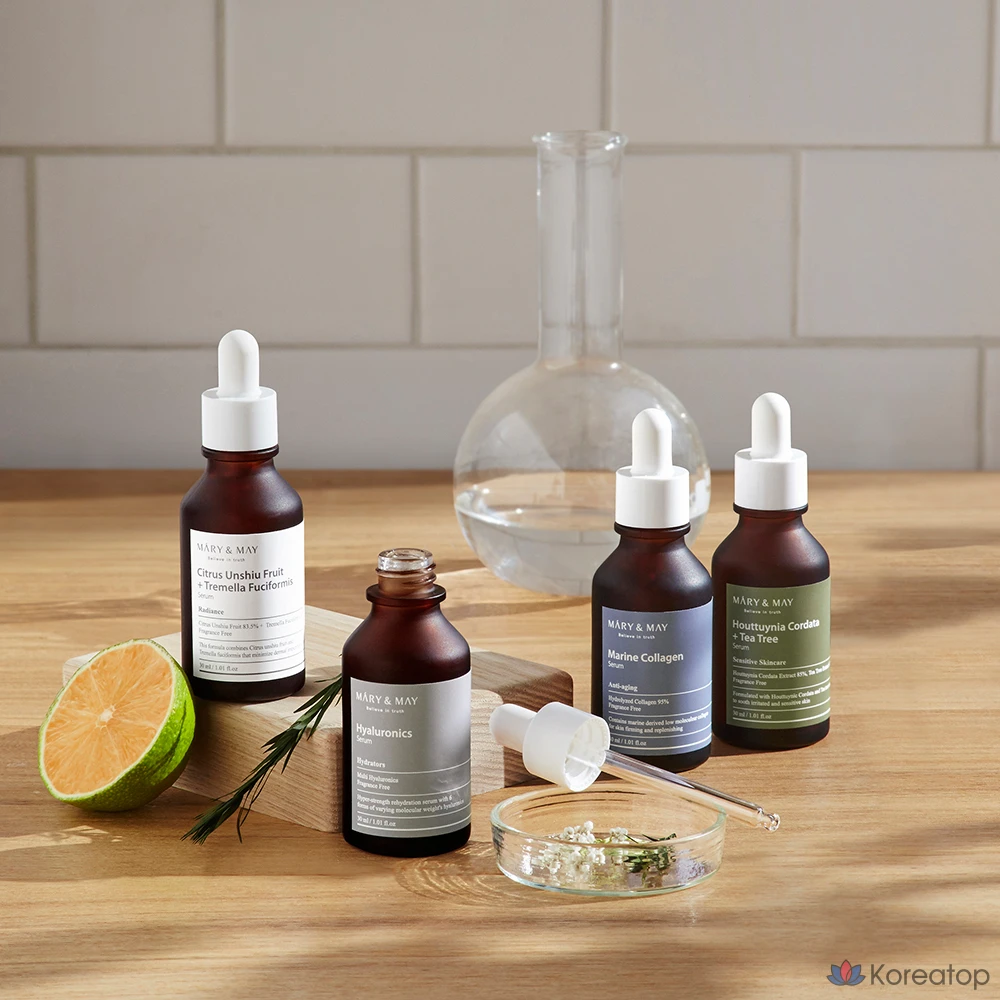 Сыворотка Marienmay с экстрактом трав и экстрактом чайного дерева, 1 шт., 30 мл