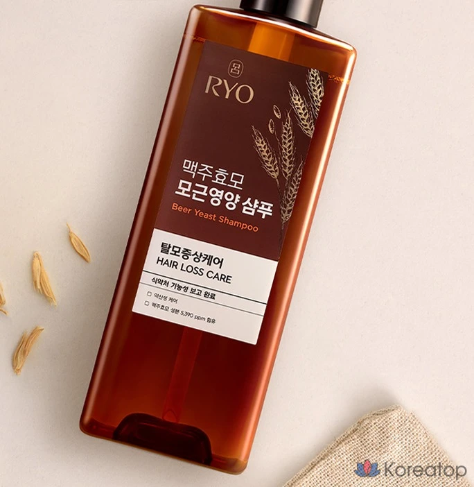 Питательный шампунь от выпадения волос Ryo с экстрактом пивных дрожжей, 600 мл, 1 шт.