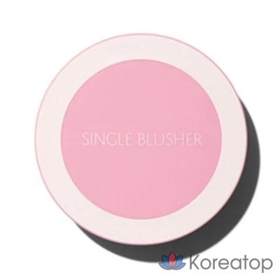 Румяна The Saem Saemmul Single Blusher 5 г, PP04 Blueberry Milk, 1 шт.