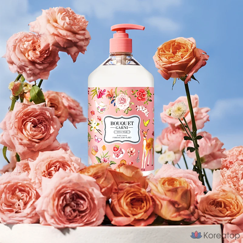 Ароматизированный лосьон для тела Bouquet Garni «Белый мускус», 1 л, 1 шт., фото 2