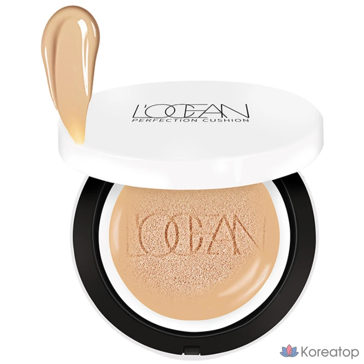 Тональный крем L'OCEAN Perfection King Cushion Foundation, 25 г, № 21 Vienna, 1 шт.