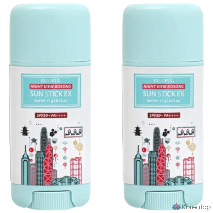 Солнцезащитный стик Eunyul Night View SPF50+ PA+++, 30 г, 1 шт.