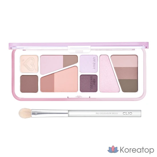 Палетка теней Clio Pro Eye Palette Air, 014 Promise Eternal Mauve [Unplugged Boy], 1 шт.