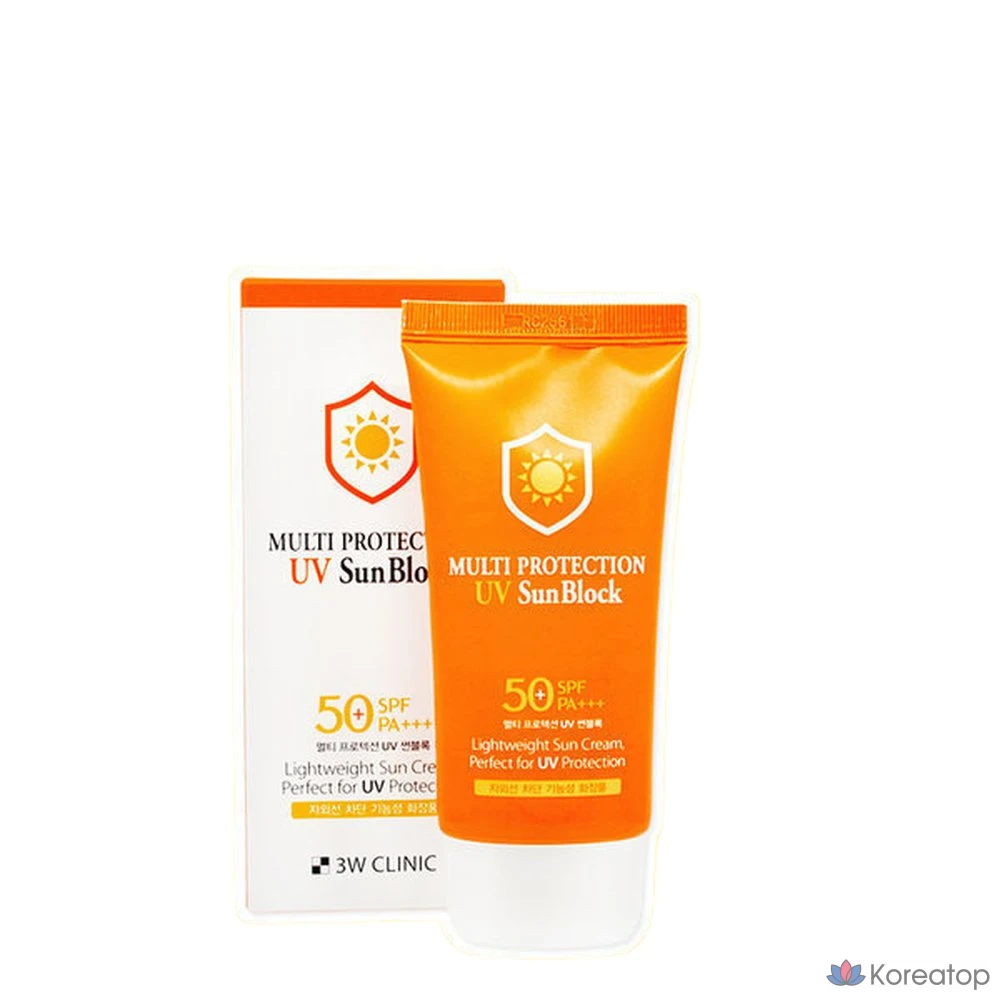 Солнцезащитный крем 3W Clinic Multi Protection UV, 70 мл