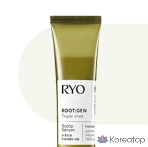 Сыворотка для восстановления кожи головы Ryo Rootzen Hair Loss Care Triple Shot, 60 мл, 1 шт.