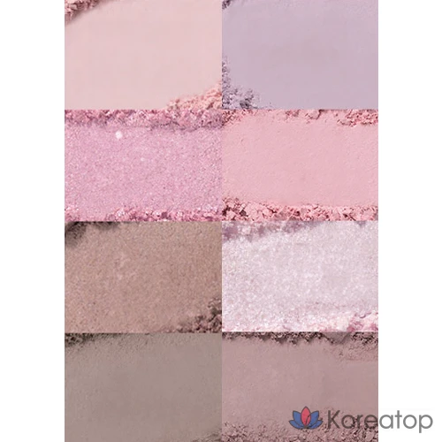 Палетка теней для век MERZY Your Routine Eye Palette, 12,3 г, оттенок Lavender Breeze, 1 шт., фото 8
