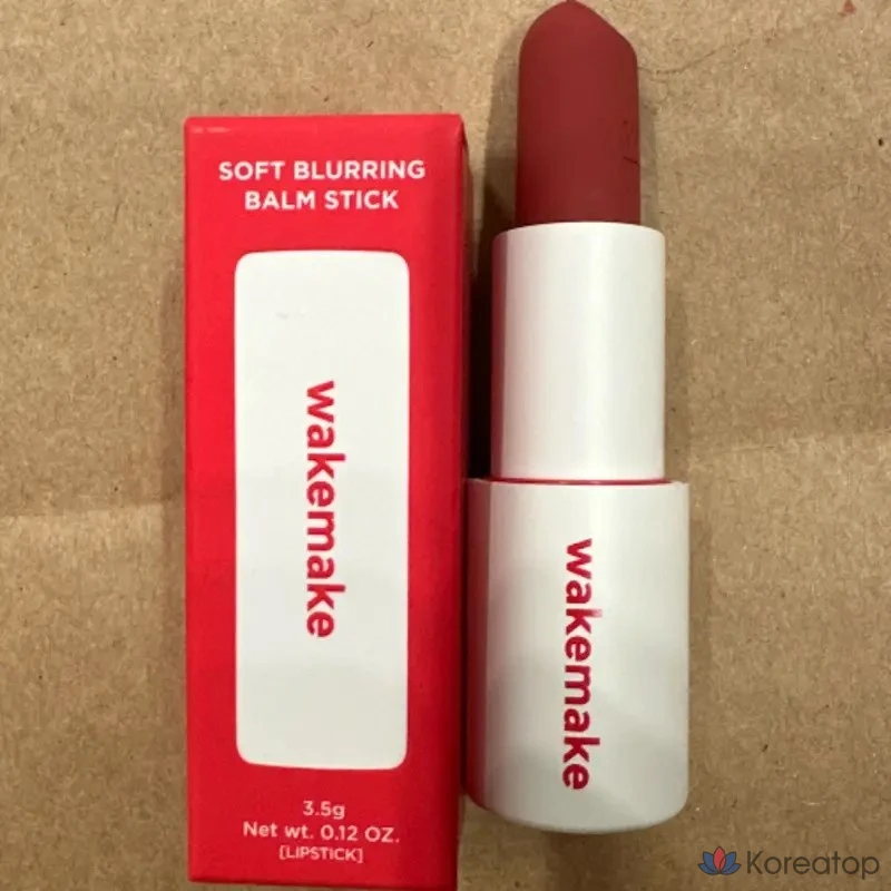 Бальзам для губ WAKEMAKE Soft Blurring Balm Stick, оттенок Clear Red, 1 шт., фото 3