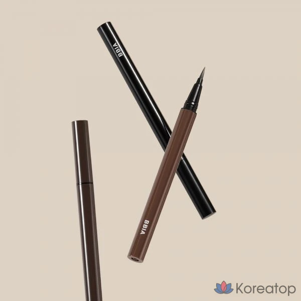 Подводка для глаз BBIA Last Pen Eyeliner 0,6 г, оттенок Sharp Brown/Deep Brown, 1 шт.