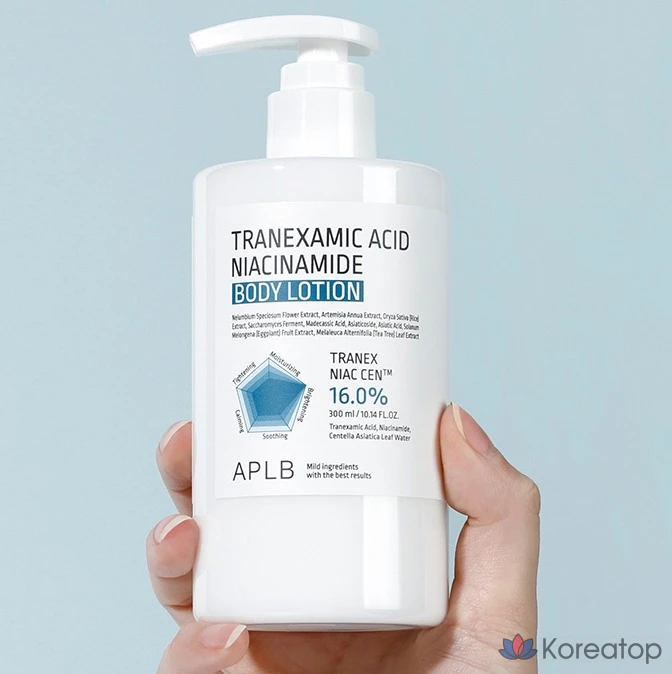 Лосьон для тела APLB с транексыновой кислотой и ниацинамидом, 300 мл, 1 шт.