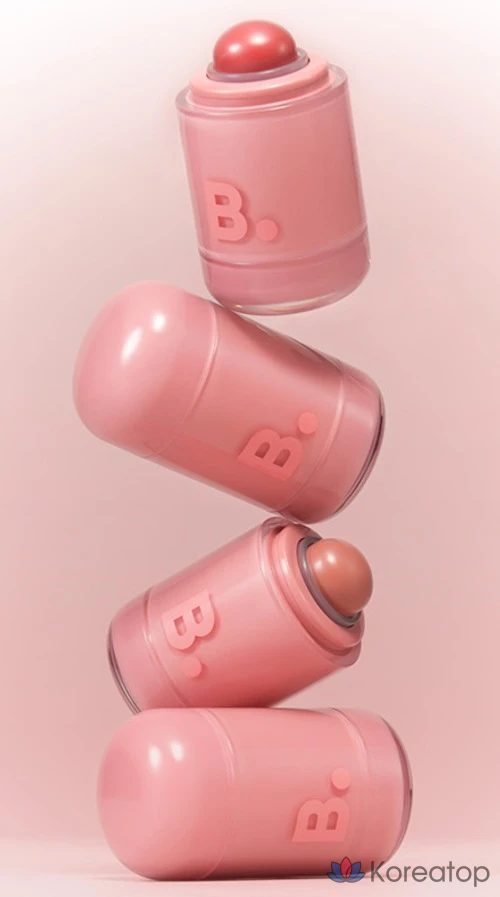 Румяна для губ и щек Vanillaco Romantic Blush, 3,7 г, оттенок Toasted, 1 шт., фото 4