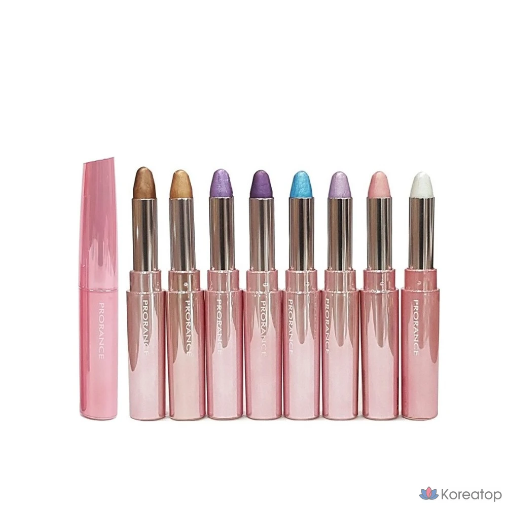 Тени-карандаш для век Prorance Shine Stick Shadow, № 05, цвет Caribbean Blue, 1 шт.