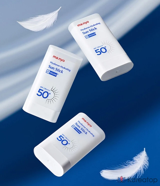 Manyo Factory Гиалуроновый увлажняющий солнцезащитный стик SPF50+ PA++++, 1 шт., 18 г