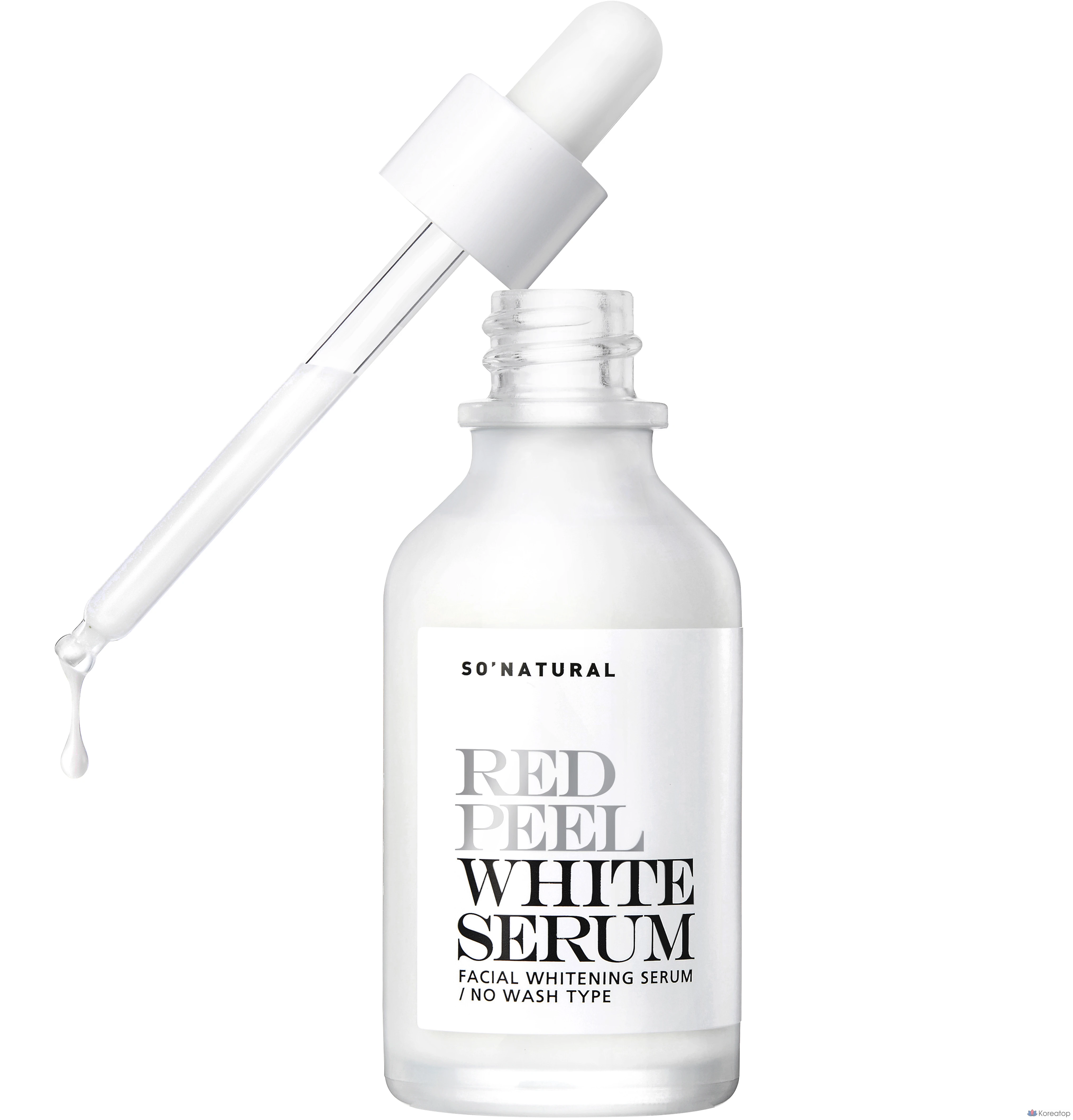 Сыворотка для осветления кожи So Natural Red Peel White Serum, 35 мл, 1 шт.