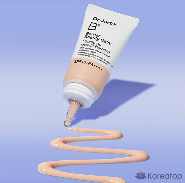 Dr. Jart+ The Makeup Barrier Beauty Balm SPF45 PA++++, Light, 30 мл, 1 шт., фото 4