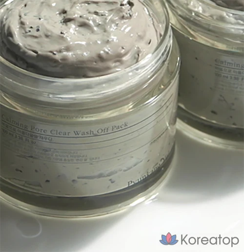 Успокаивающая очищающая маска для пор Pyungangyul, 100 г, 1 упаковка, 3 упаковки, фото 5