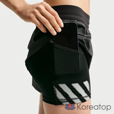 Шорты женские Nike Swift Dri-FIT Mid-Rise 2-in-1 Running Shorts, фото 6
