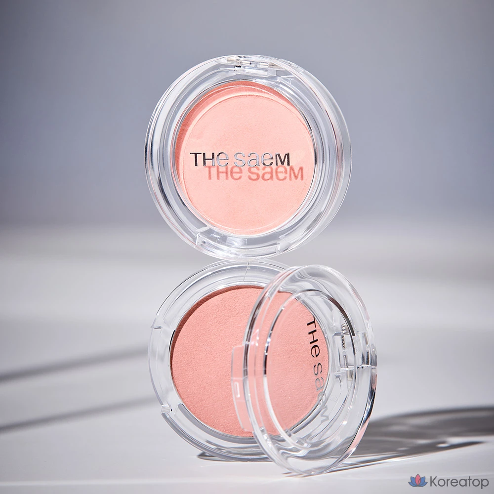 Румяна-желе The Saem 4,5 г, CR02 Baby Papaya, 1 шт., фото 4
