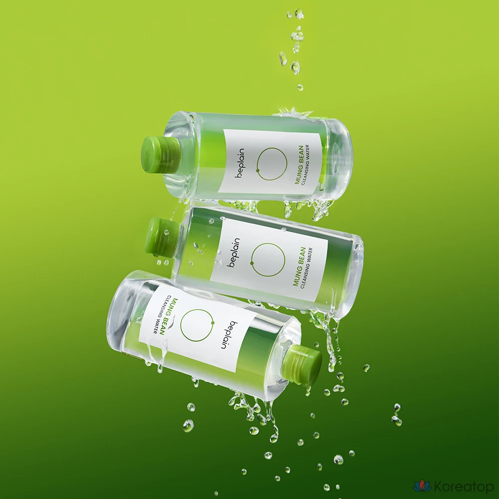 Beplain Очищающая вода со вкусом зеленой фасоли, 400 мл, 1 шт.