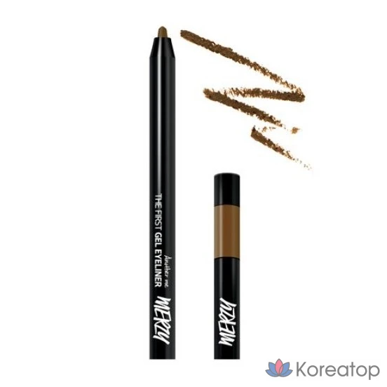 Гелевая подводка для глаз MERZY the First 0,5 г, G3, янтарно-бронзовый оттенок, 1 шт.