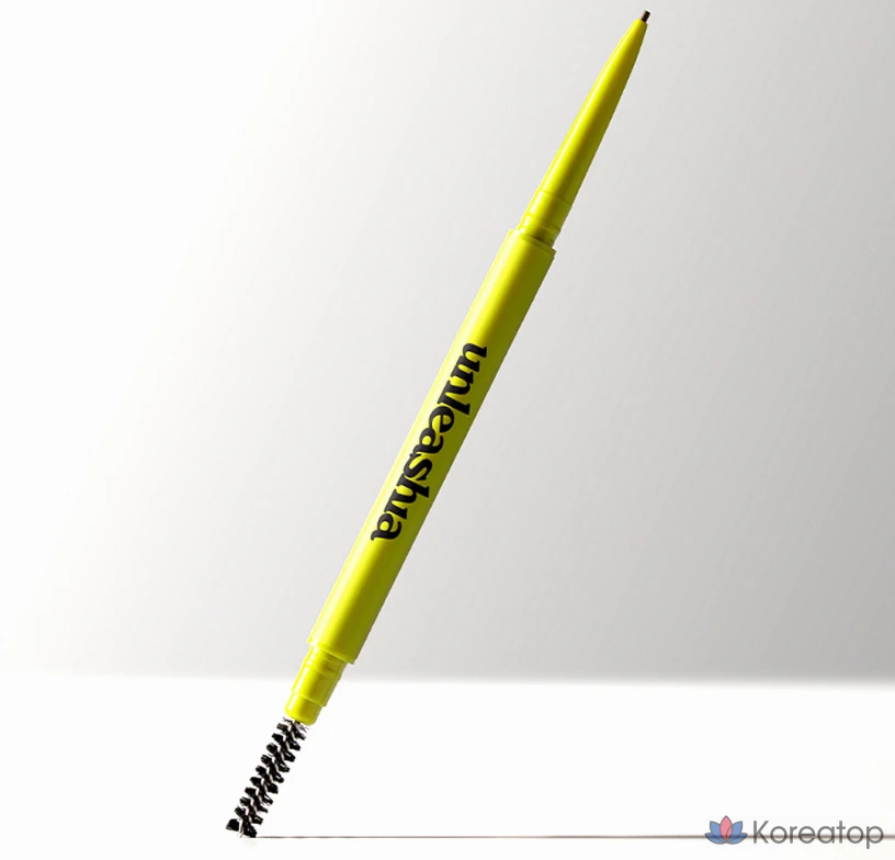 Карандаш для бровей Unleashia Shaper Defining Eyebrow Pencil 0,025 г, 1 шт., № 3, серо-коричневый., фото 4