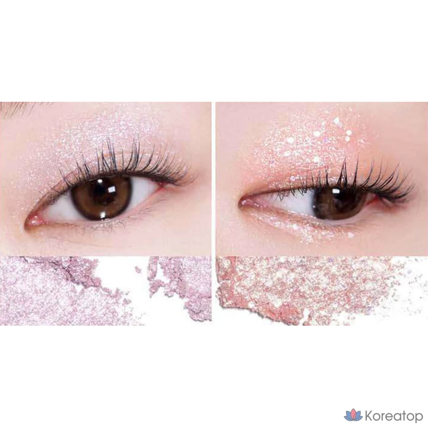 Тени для век ABOUT TONE Oh My Glitter Pop, 02 My:Fairy, 1 шт., фото 4