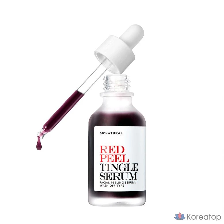 Сыворотка для лица So Natural Red Peel Tingle Serum, 35 мл, 1 шт.