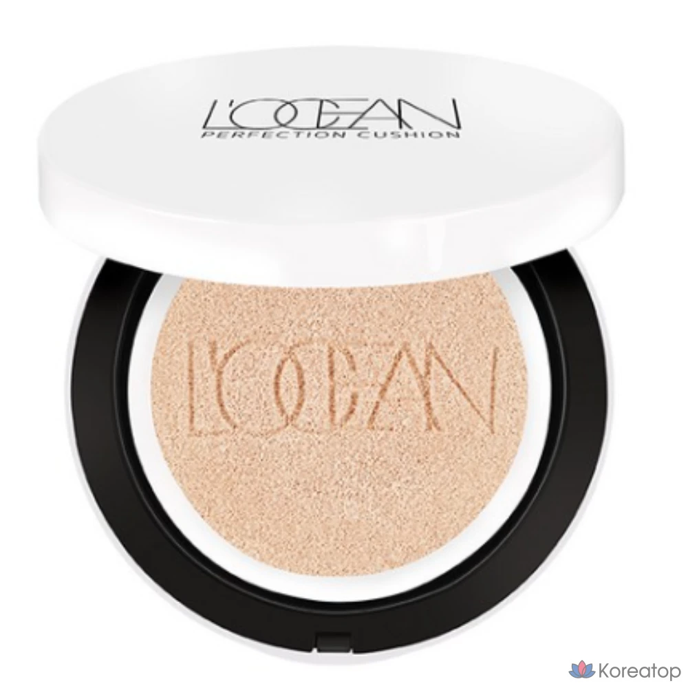 Тональный крем L'OCEAN Perfection Cushion Pact 25 г, № 13 VL со вкусом ванили, 1 шт.