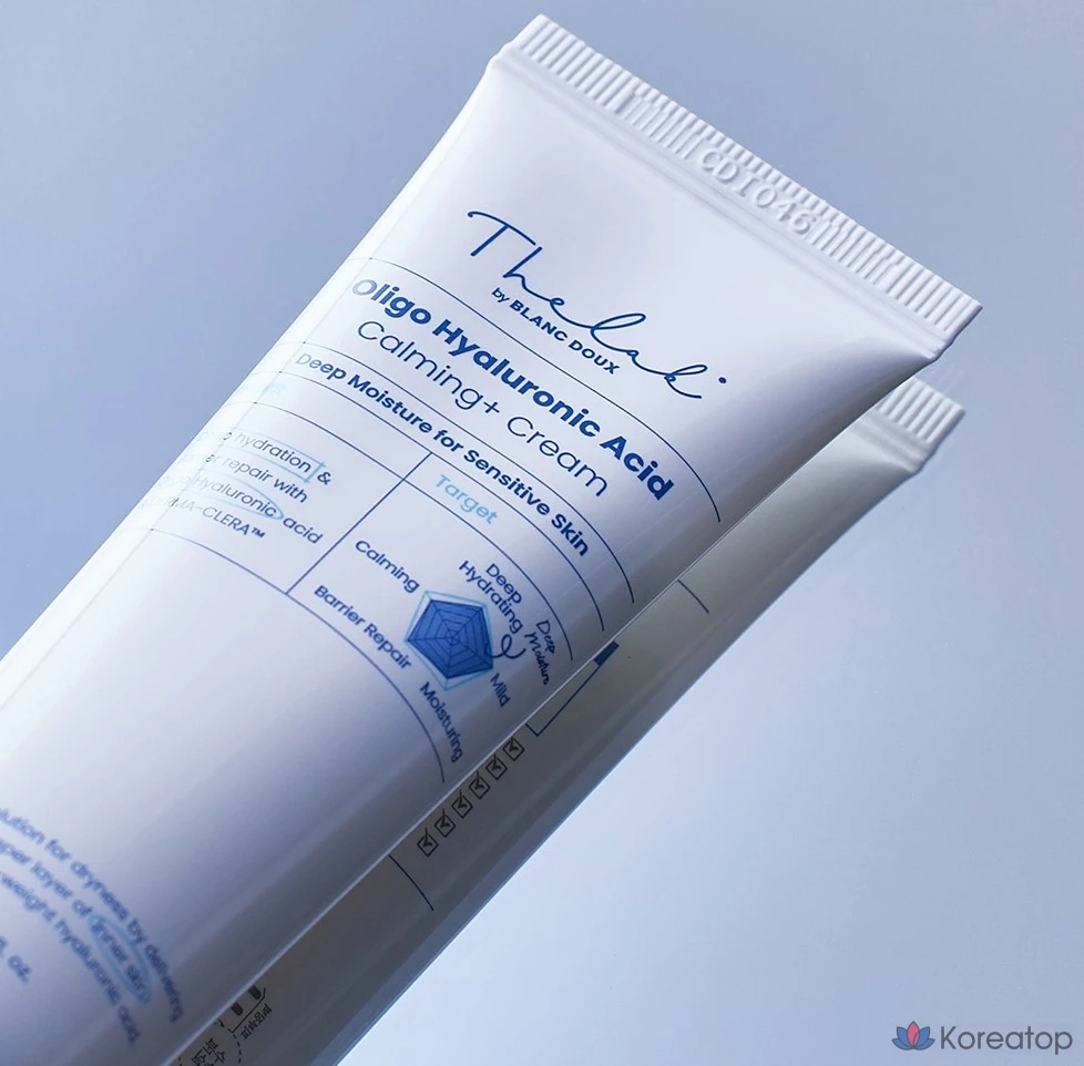 Успокаивающий крем с гиалуроновой кислотой THE LAB by blanc doux Oligo, 80 мл, 1 шт., фото 5