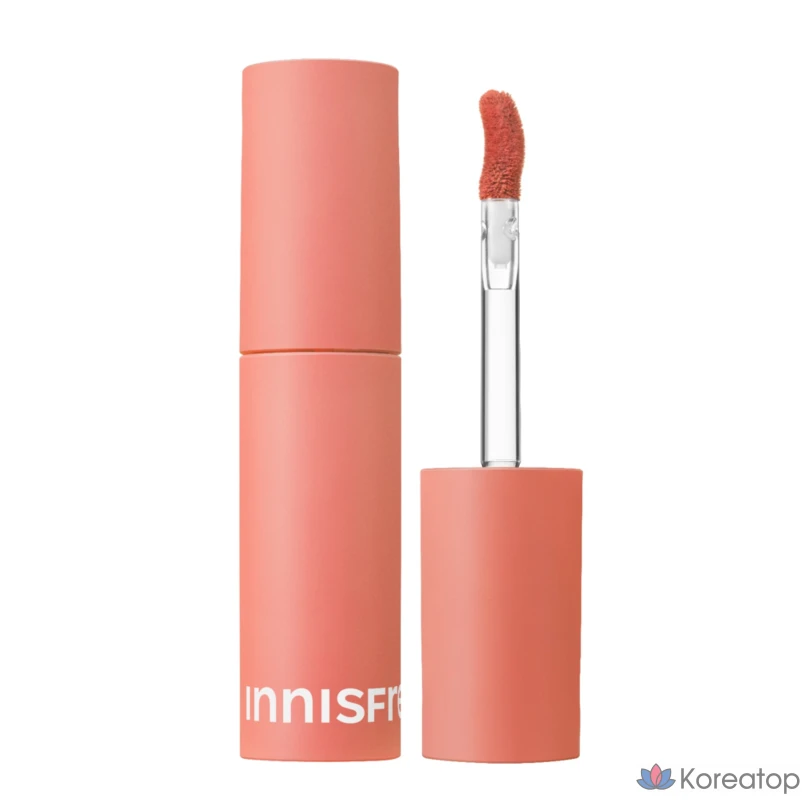 Innisfree New Airy Matte Tint, № 8, оттенок «Теплый коралл», 1 шт.