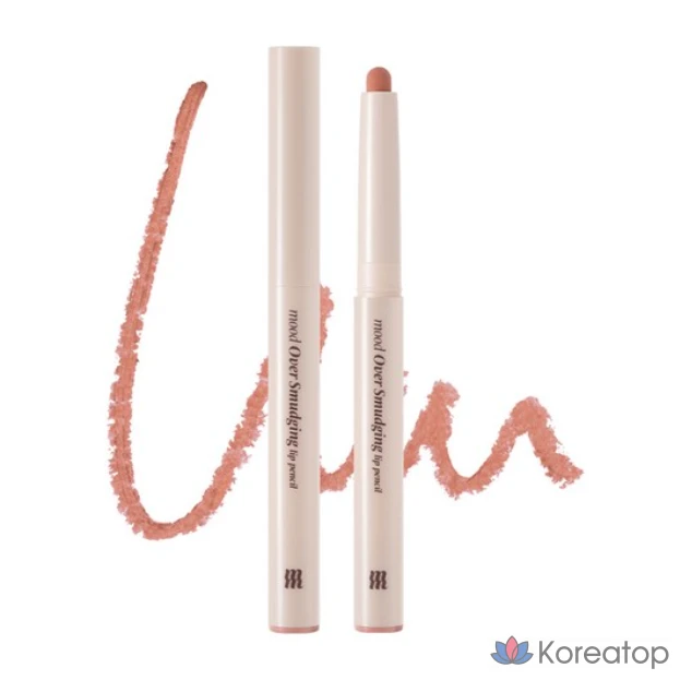 Карандаш для губ Mudgymood Over Smudging, 0,9 г, МЛ1 НЕЖНЫЙ ПЕРСИК, 1 шт