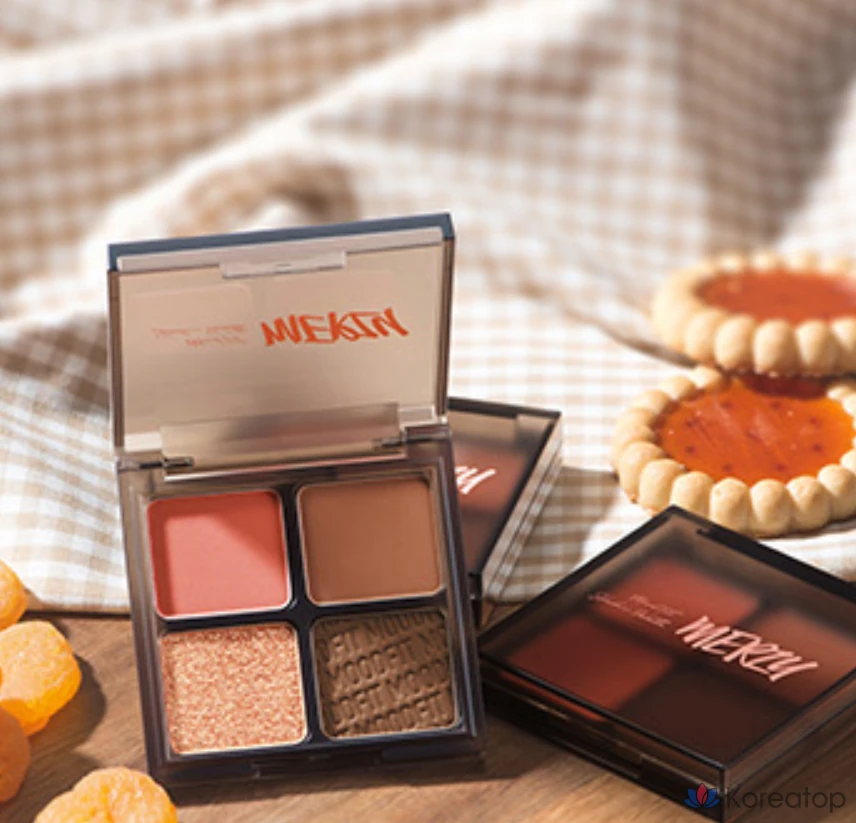 Палетка теней MERZY Mood Fit, S3 Drawn Nude, 1 шт.