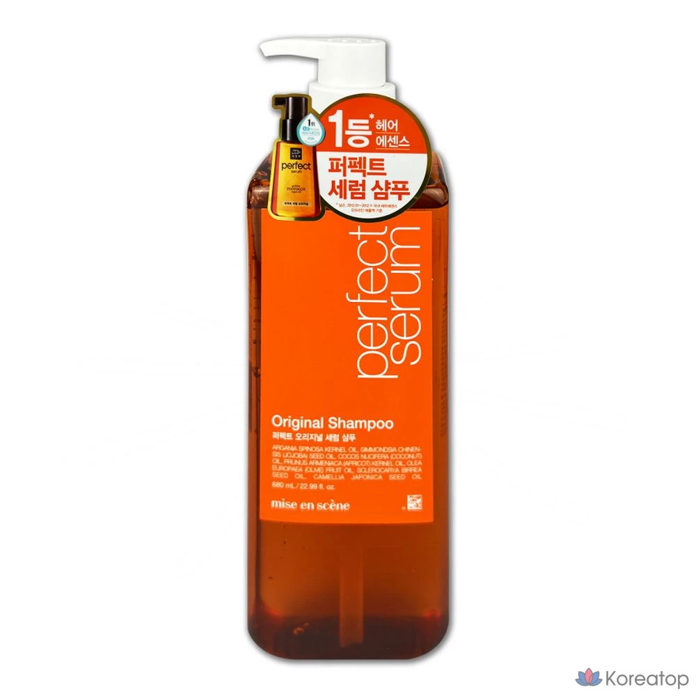Шампунь-сыворотка Mise en Scene Perfect Serum Original, 530 мл, 1 флакон