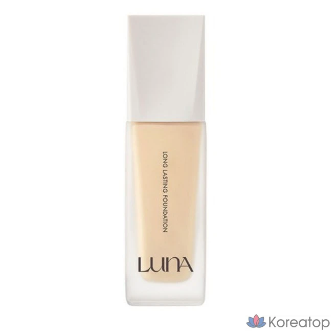 Тональная основа Luna, 30 мл, 1 шт., цвет «песочный».