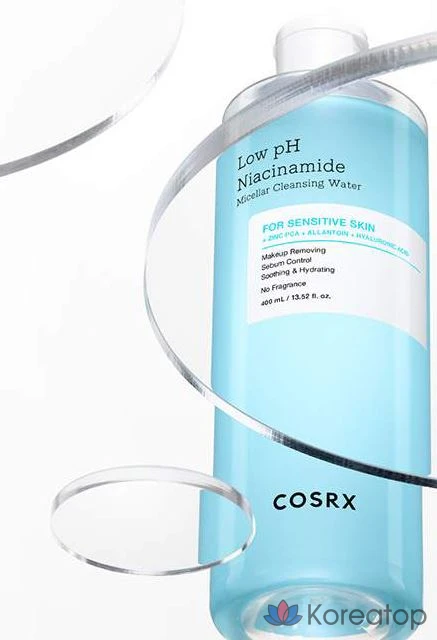 Мицеллярная очищающая вода COSRX с мягкой кислотностью и ниацинамидом, 400 мл, 1 шт.