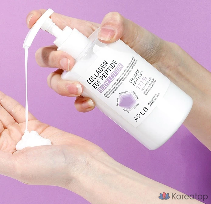 Лосьон для тела APLB с коллагеном и EGF-пептидами, 300 мл, 1 шт.