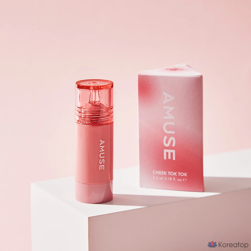AMUSE Cheek Tok Tok 5,5 мл, 02 Балерина Ток, 1 шт., фото 2