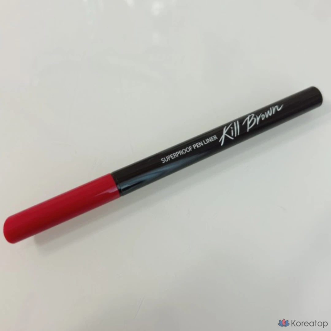 Подводка для глаз Clio Superproof Pen Liner Original Eyeliner Brush Pen, № 01 Kill Black, 1 шт.