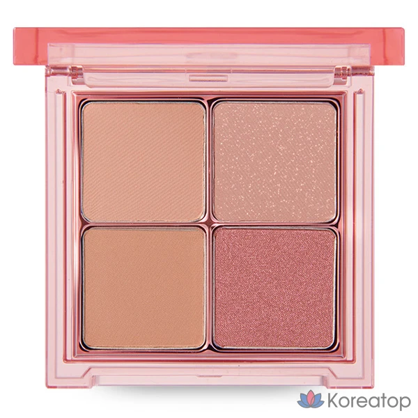 Палетка теней для век Vanillaco Vivi Vanilla Mood On Eye Palette 7 г, оттенок Mellow Coral, 1 шт.