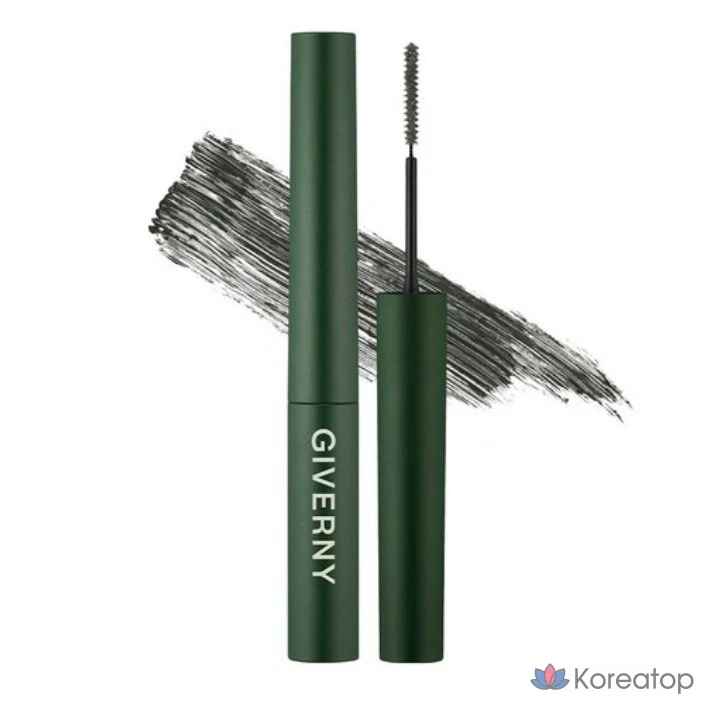 Тушь для ресниц Giverny Close-Fitting Sensitive, оттенок 04, цвет хаки, 1 шт.